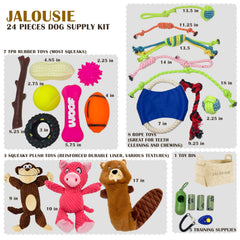 Jalousie peluche dental con sonajero, promueve juego y limpieza suave