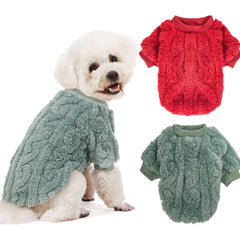Sudadera JAMPAYANG para perro, vista frontal, abrigada y cómoda.