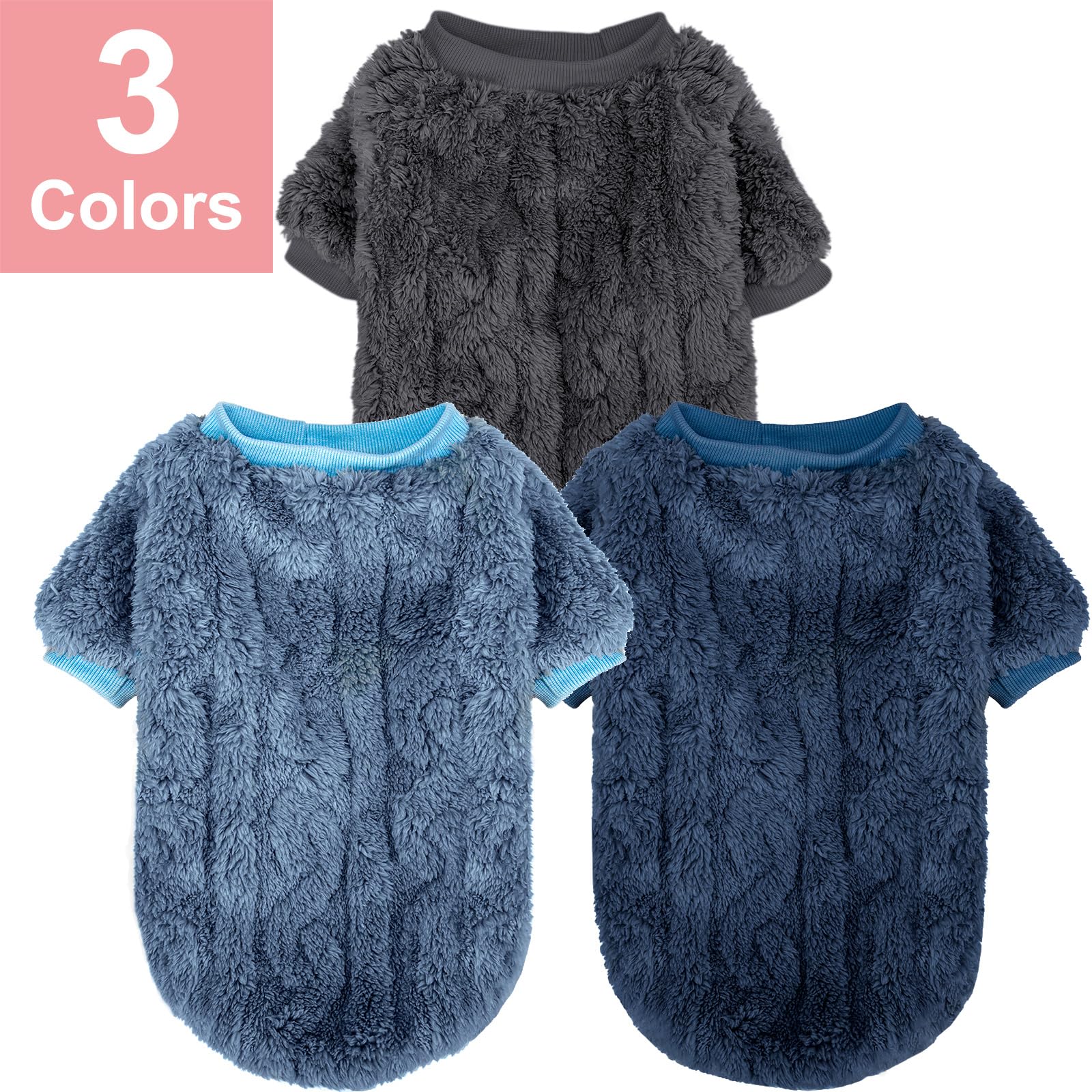 Sudadera JAMPAYANG para perro en azul marino, ideal para climas fríos