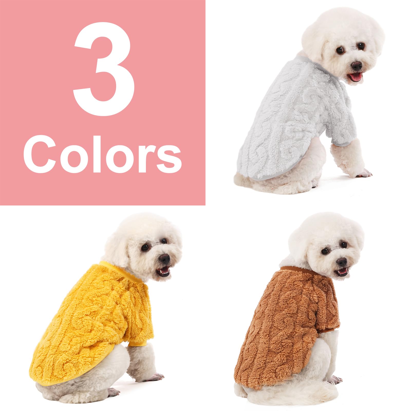 JAMPAYANG sueter ajuste ideal para perros pequeños y gatos