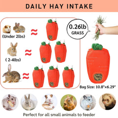 JanYoo Hay Feeder dimensiones del orificio, evita entrada de mascotas.