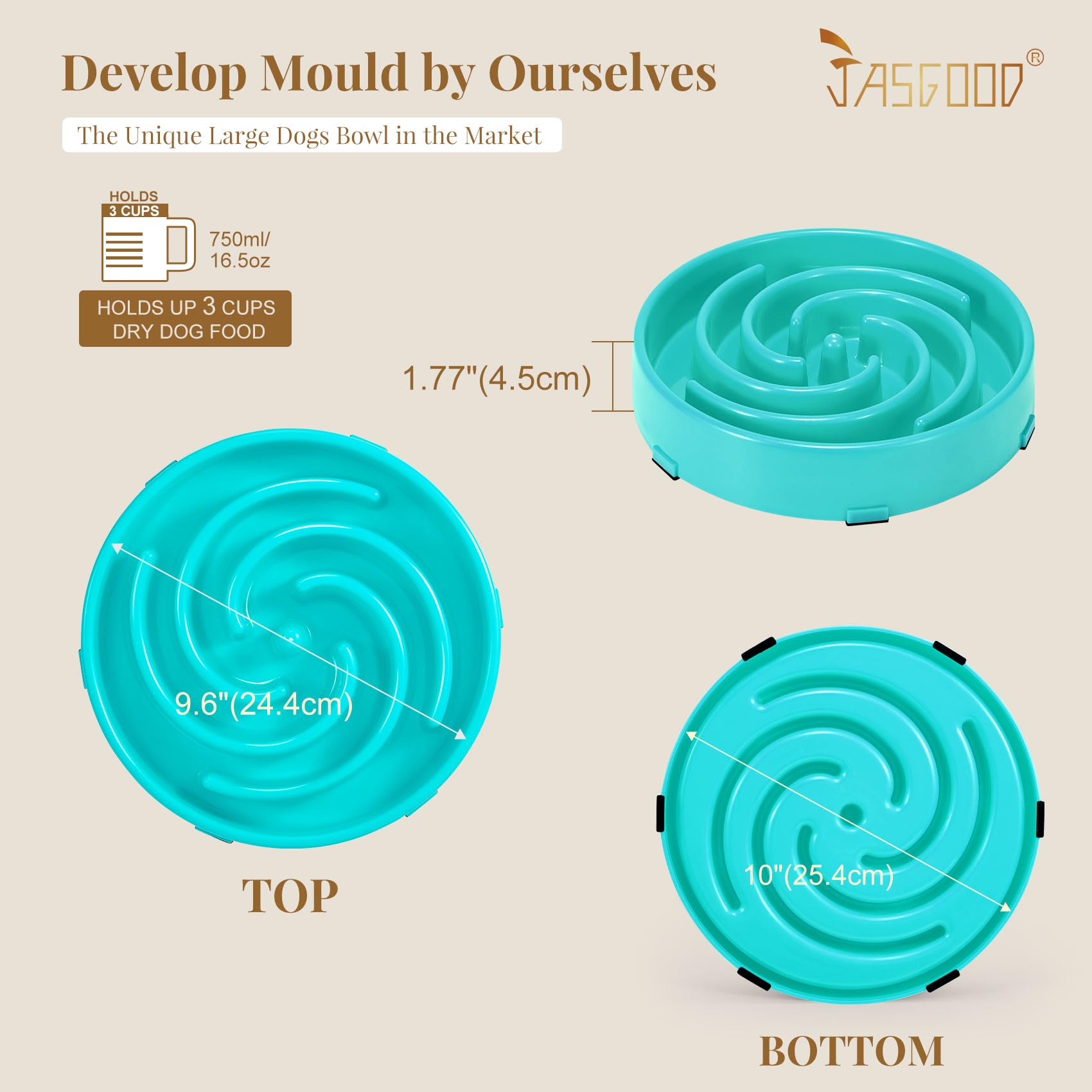 Colores disponibles de JASGOOD para combinar con la decoración