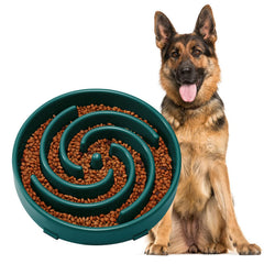 Tazón lento JASGOOD para perros grandes con beneficio de comer despacio y mejor experiencia de alimento