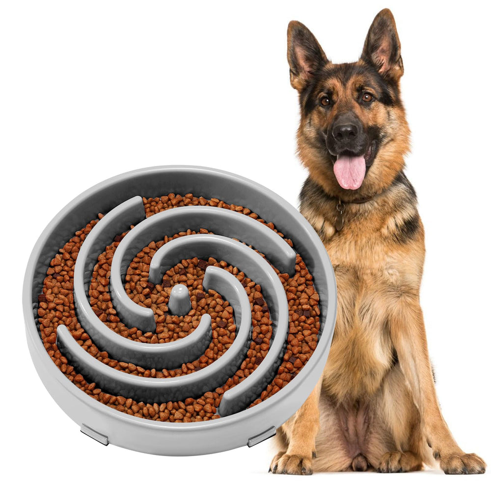 JASGOOD tazón lento con espiral-laberinto para comer pausadamente