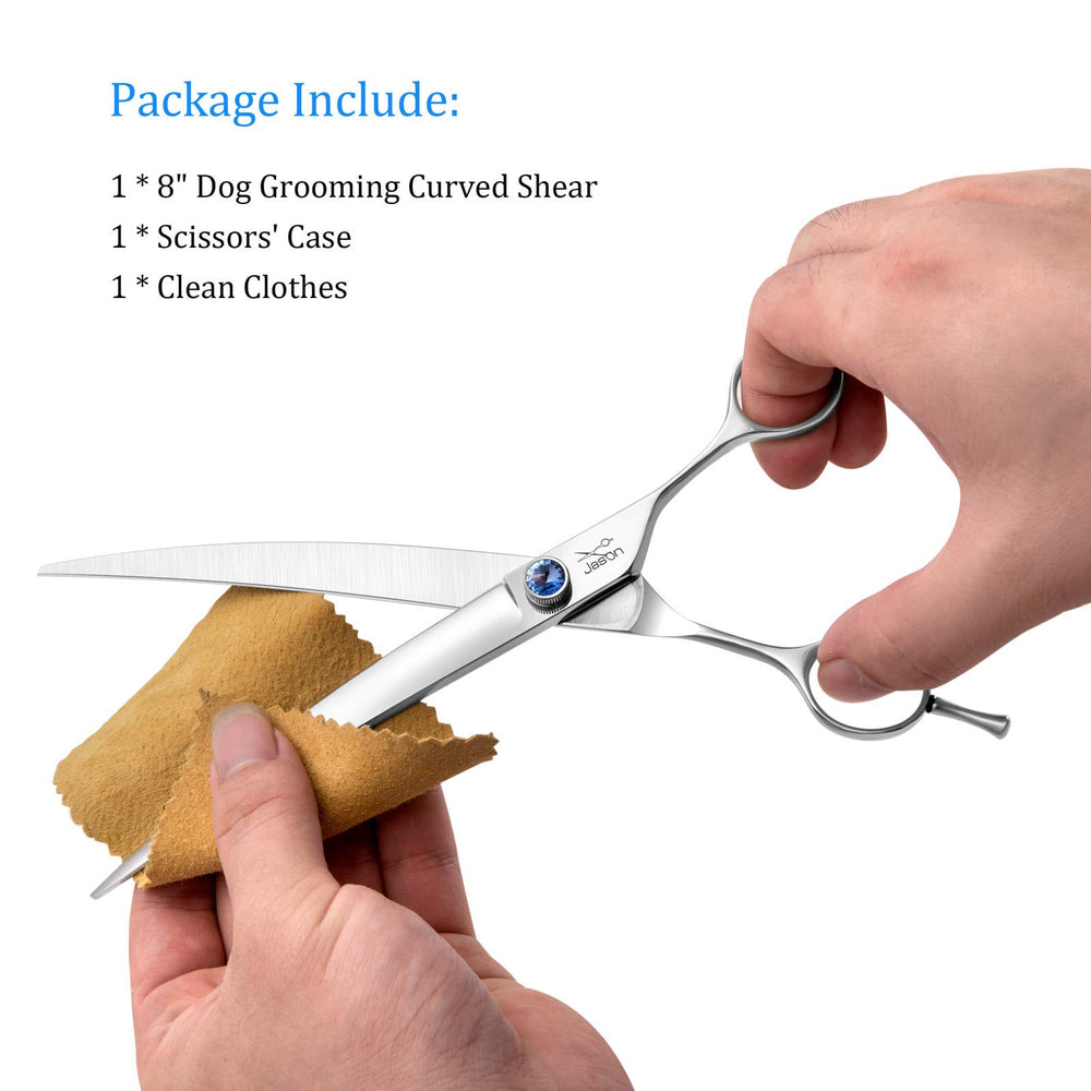Tijeras JASON fáciles de transportar para grooming móvil