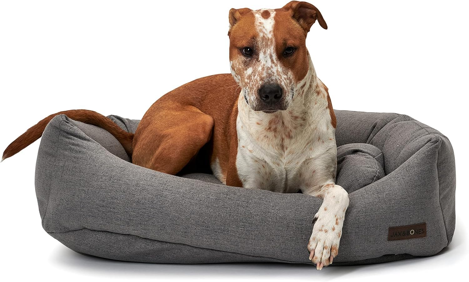 Jax & Bones Napper con bordes acolchados para mayor comodidad.
