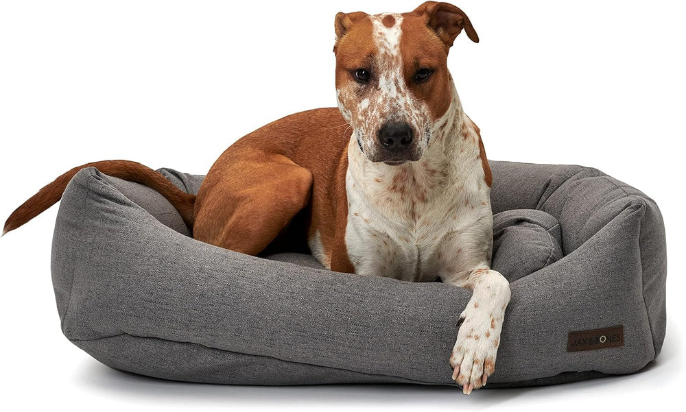 Jax & Bones Napper con bordes acolchados para mayor comodidad.