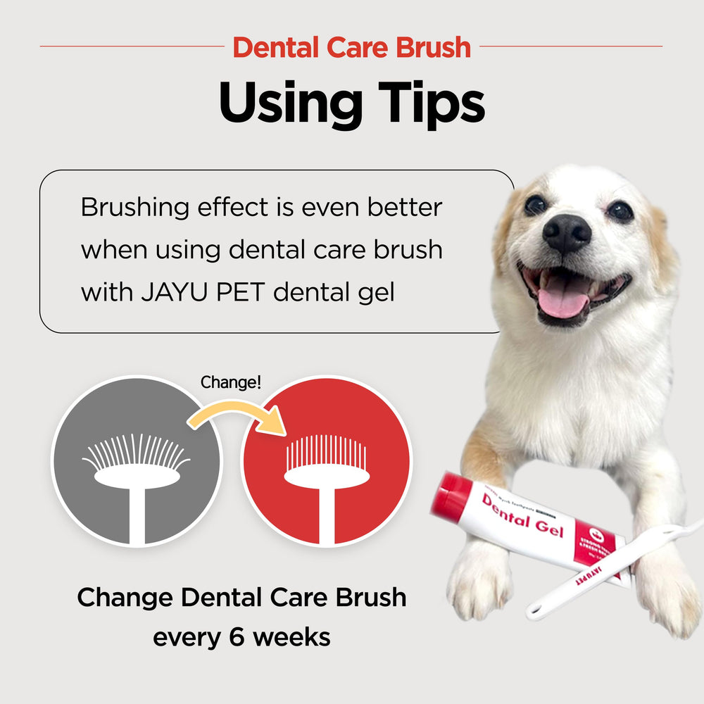 Compatible con gel dental JAYU PET para una limpieza más completa.