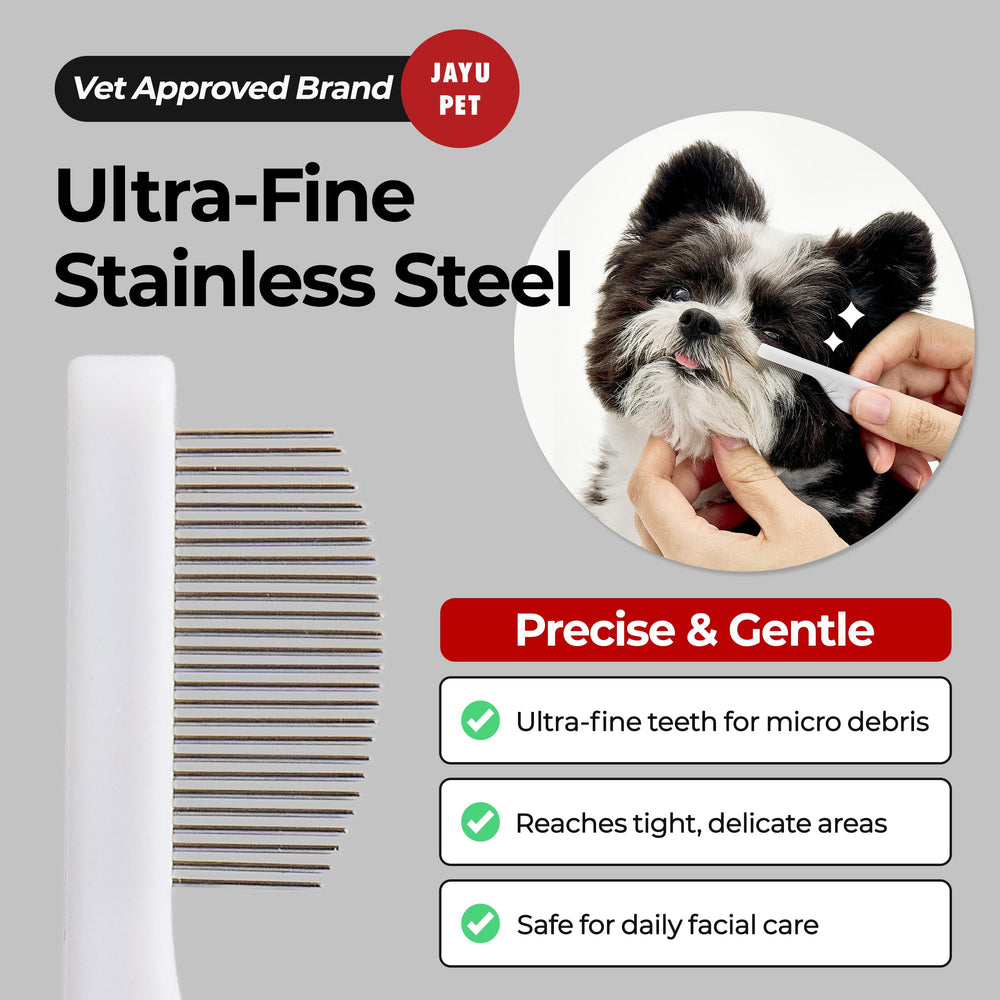 JAYU PET puntas redondeadas, grooming seguro para piel sensible.
