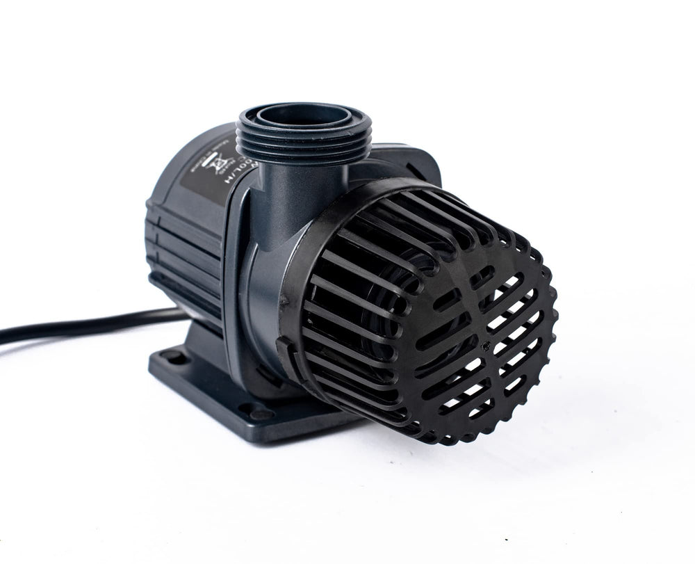 Jebao DCP-2500 bomba de retorno de agua, detalle del motor, alto rendimiento.