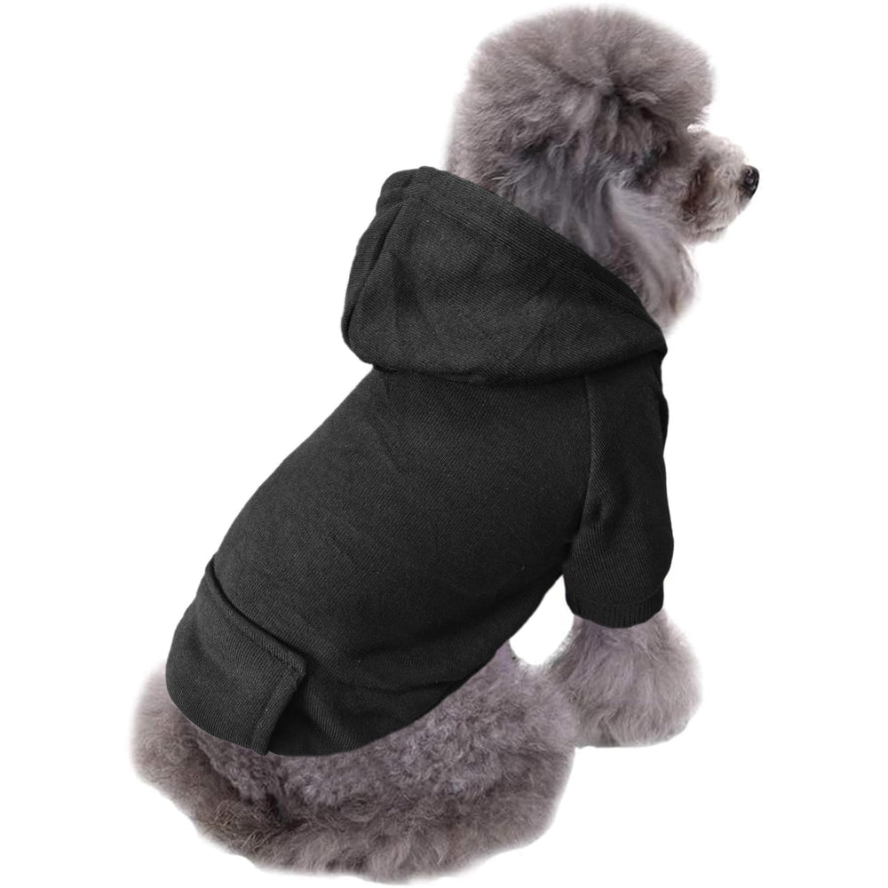 Jecikelon detalle de bolsillo en la sudadera para perros.