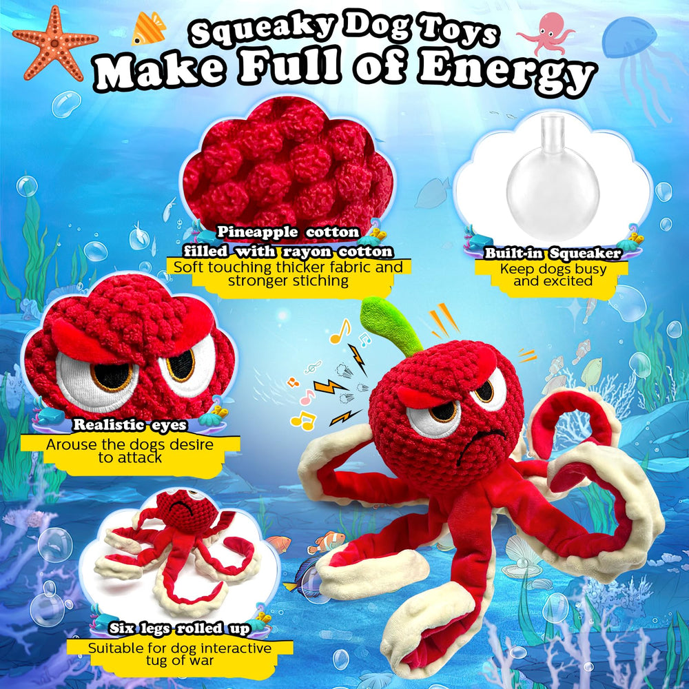 Jeefome Pulpo: ojos realistas del juguete que inspiran juego interactivo.