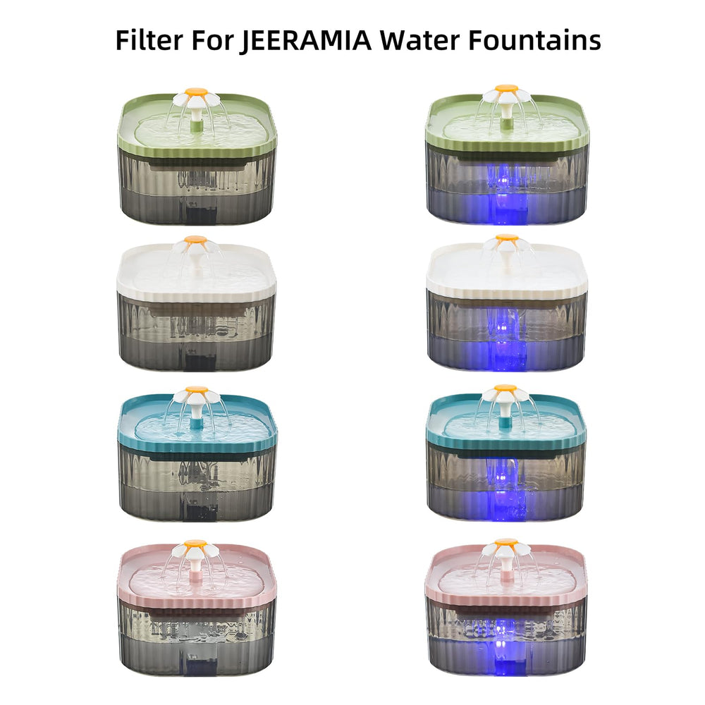 JEERAMIA carcasa del filtro garantiza ajuste estable y filtración continua.