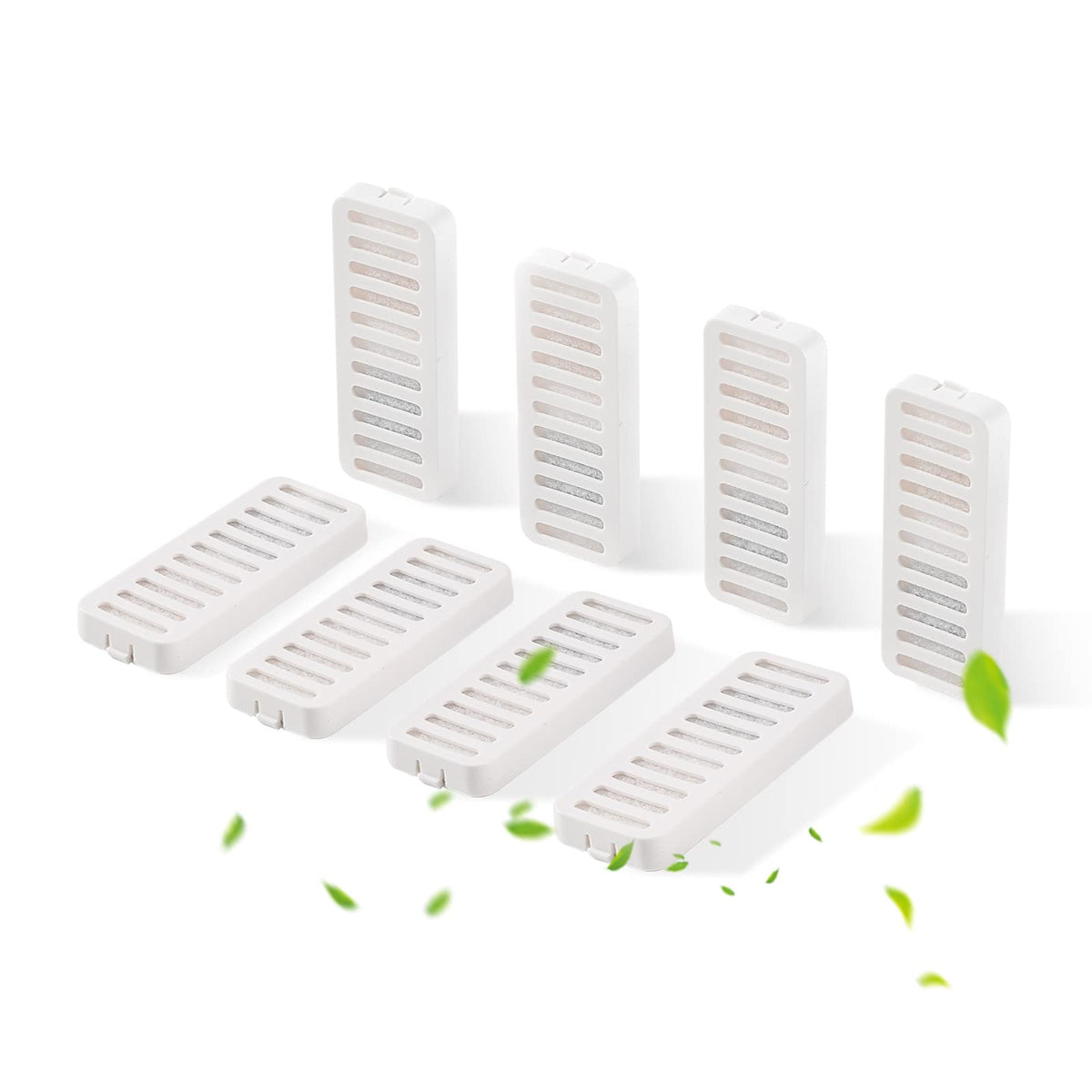 JEERAMIA filtros de repuesto para fuente de gatos, 8 piezas, mejora la calidad del agua.
