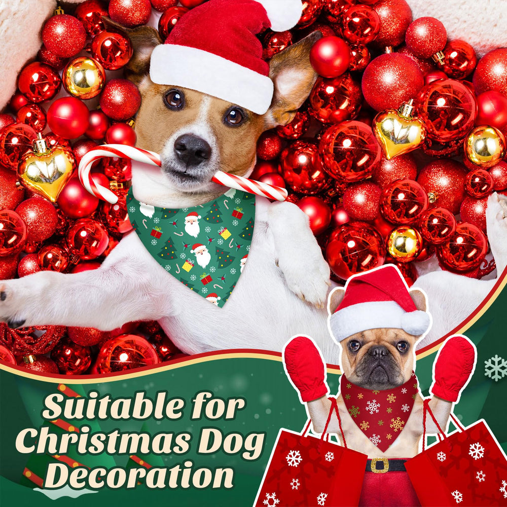 Bandanas Jeere para perro con árbol de Navidad, aspecto festivo.