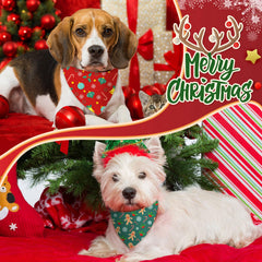 Bandanas Jeere para perro con muñeco de nieve, perfecto para sesiones invernales.