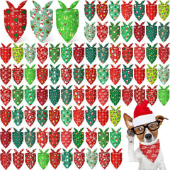 Bandanas Jeere para perro con diseño de Papá Noel, ideal para fotos festivas.