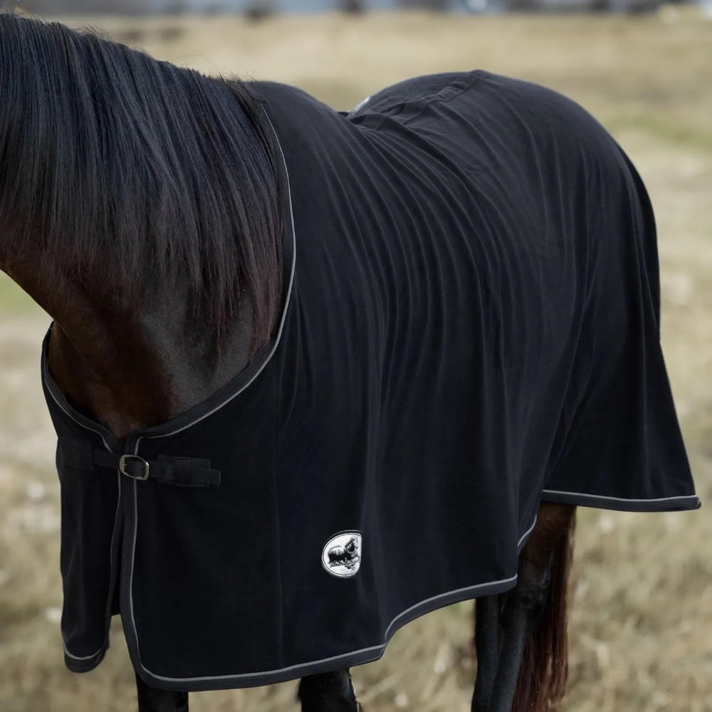 Jeffers manta de felpa caballo versátil y duradera para entrenos y descanso