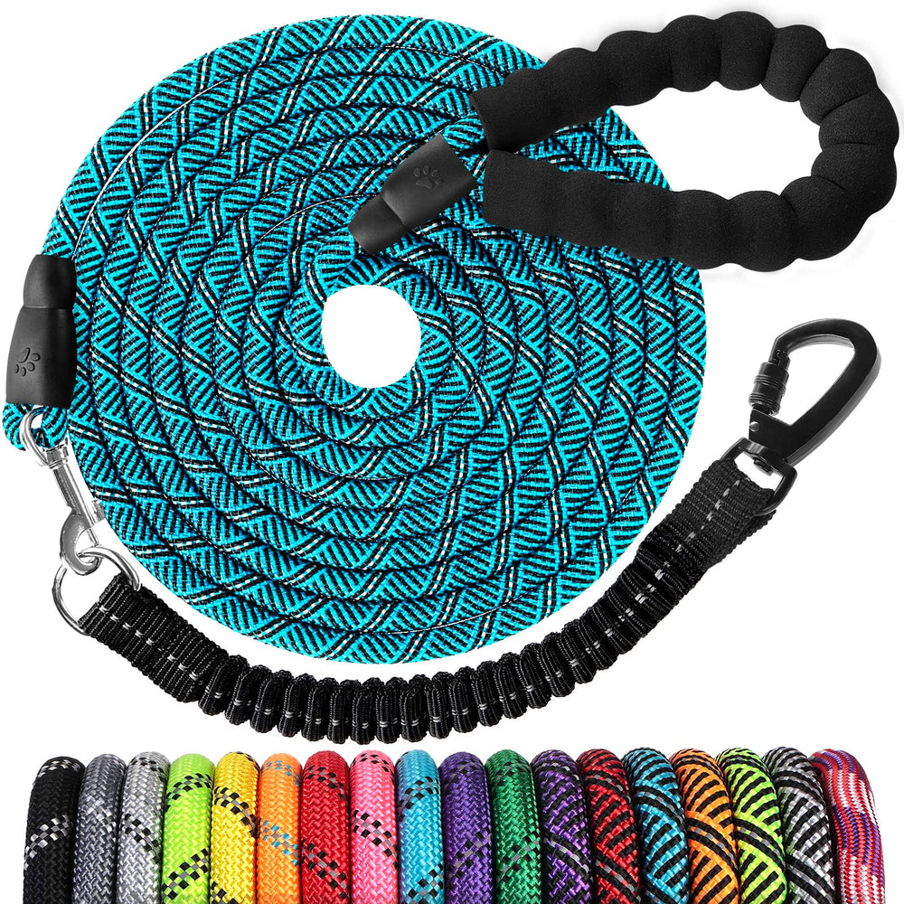 Jenico bungee reflectante reduce tirones para paseos más cómodos.