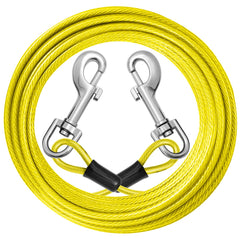 Jenico cable de amarre para perros de 20 pies, ideal para patios.