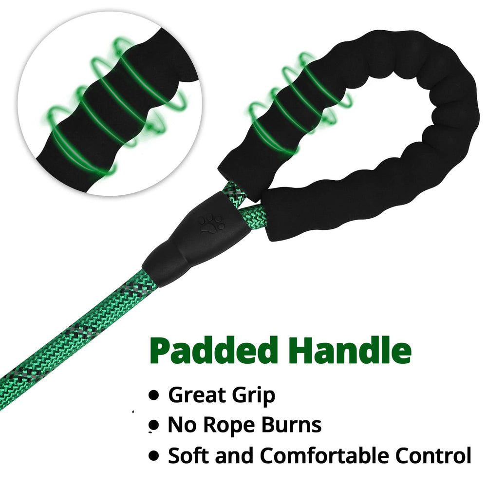 Jenico correa para perro 6ft, apta para todas las razas, seguridad y control