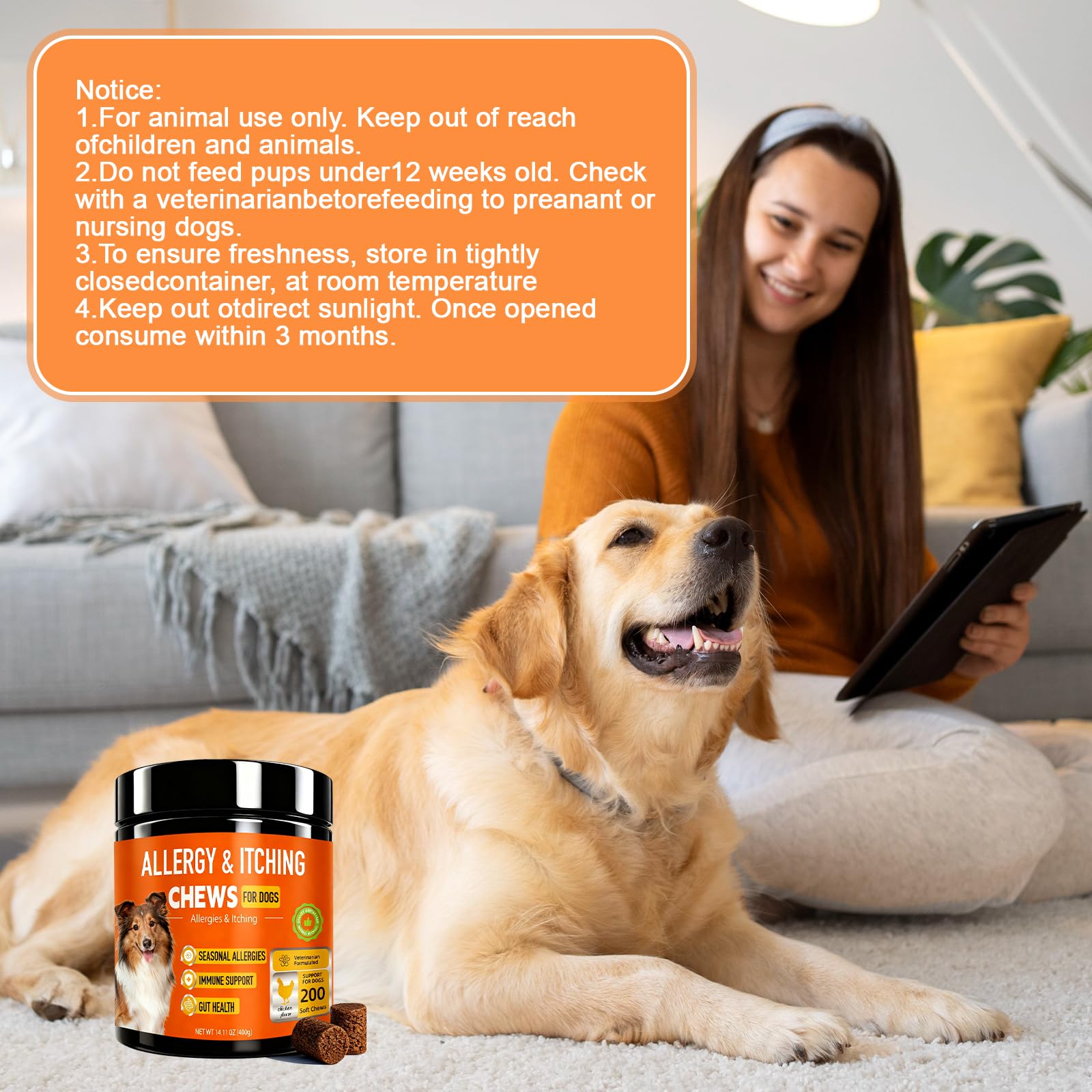 Jennandra curcuma y probioticos perro: apoyo natural para inflamación