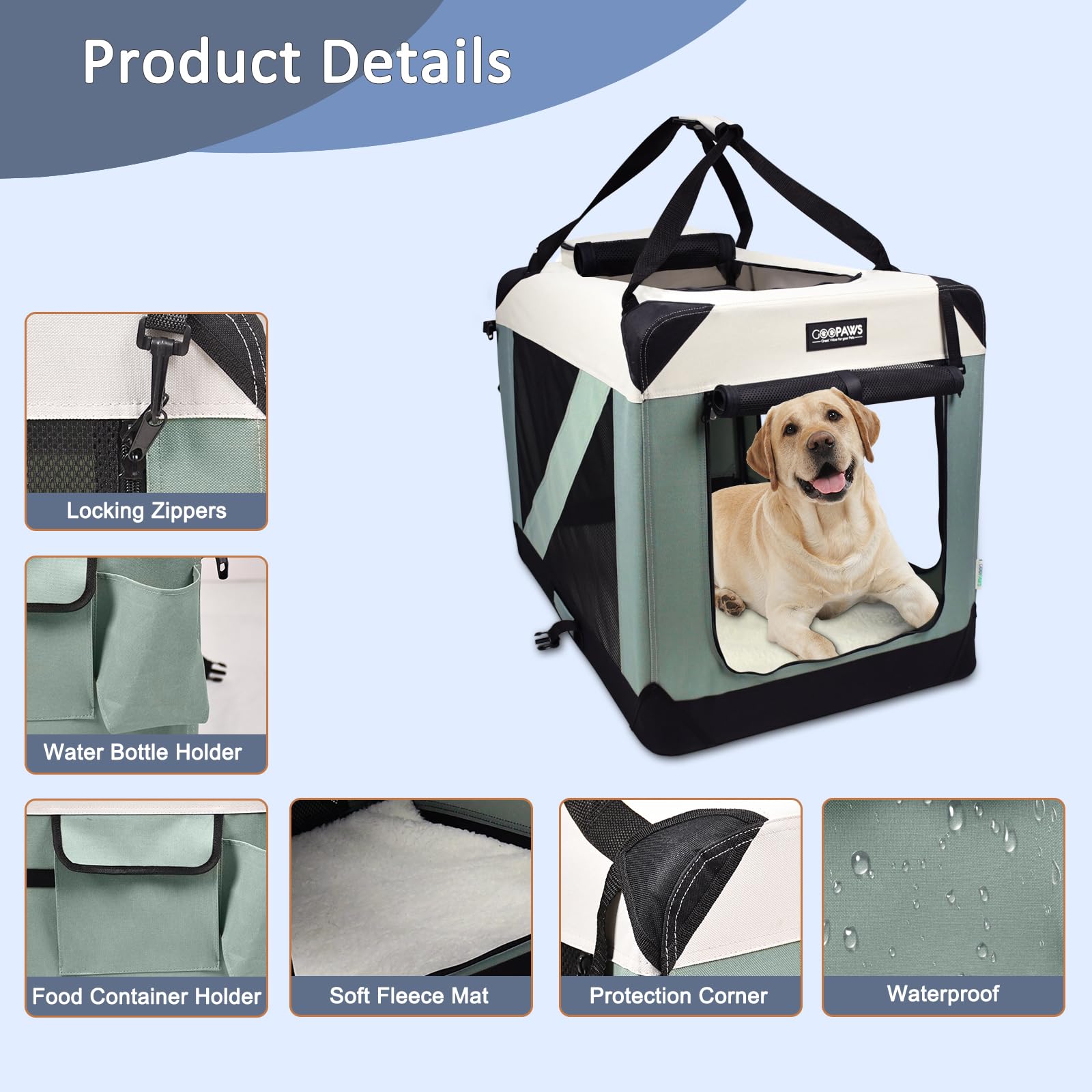 Cama de felpa incluida para mayor comodidad de la mascota