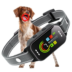Collar anti-ladridos JEUJE con ajuste preciso para perros de todos los tamaños.