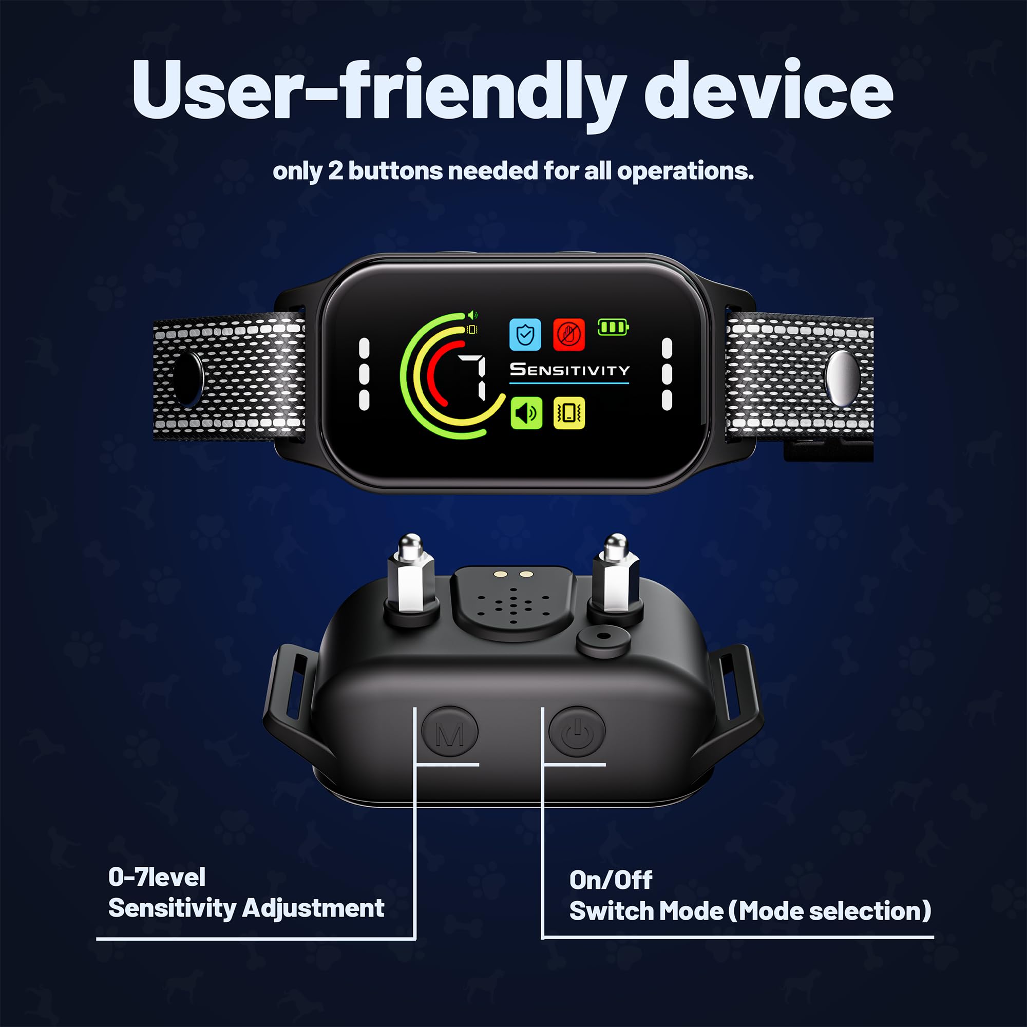 JEUJE: control rápido con dos botones y guía visual de inicio