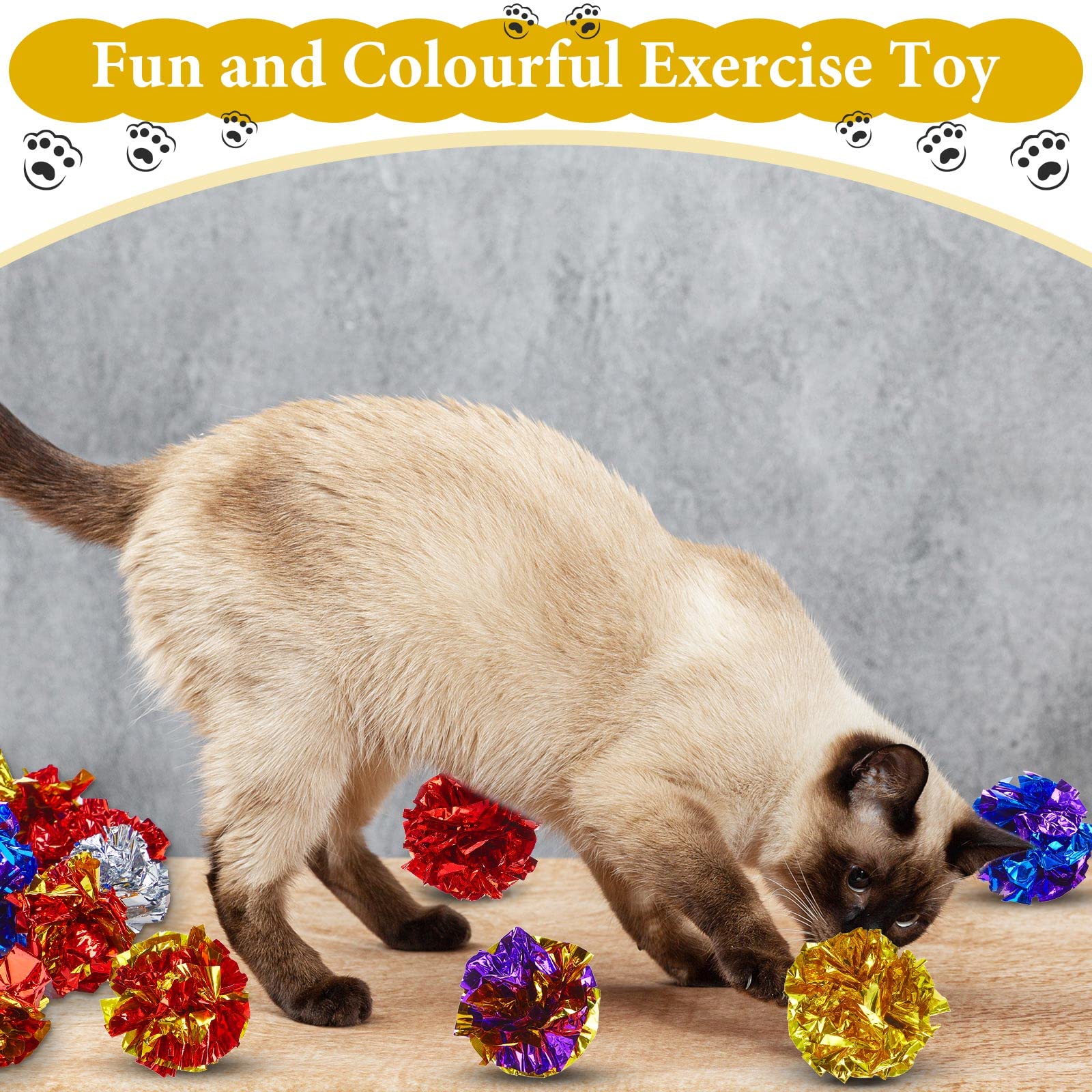 Conjunto de 104 piezas para juegos interactivos con gatos
