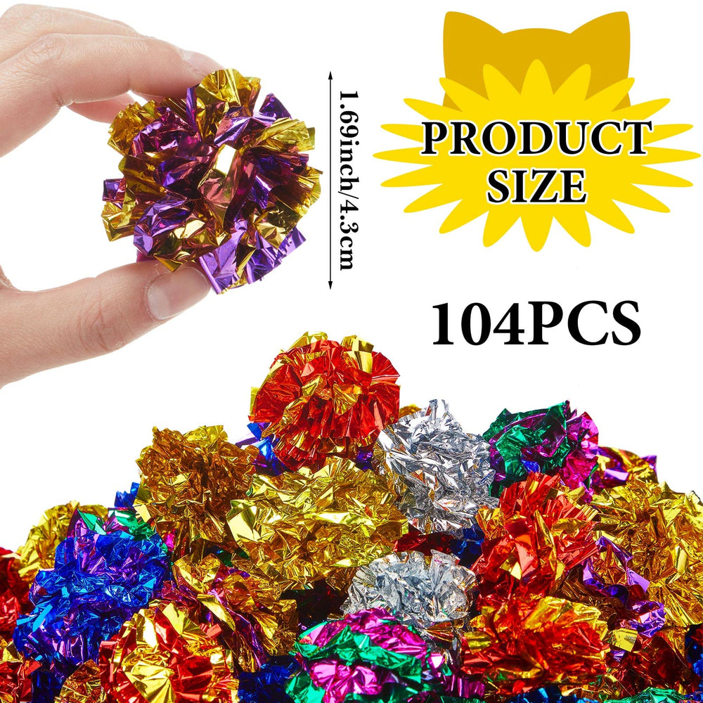 Bolas Jexine crinkle, peso ligero para manejo fácil