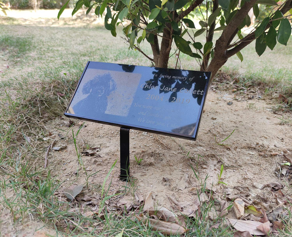 JFHEDY soporte de lapida en acero, ideal para recordar con elegancia.