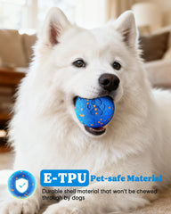 La bola JGLXF de E-TPU muestra material duradero que protege dientes durante el juego.