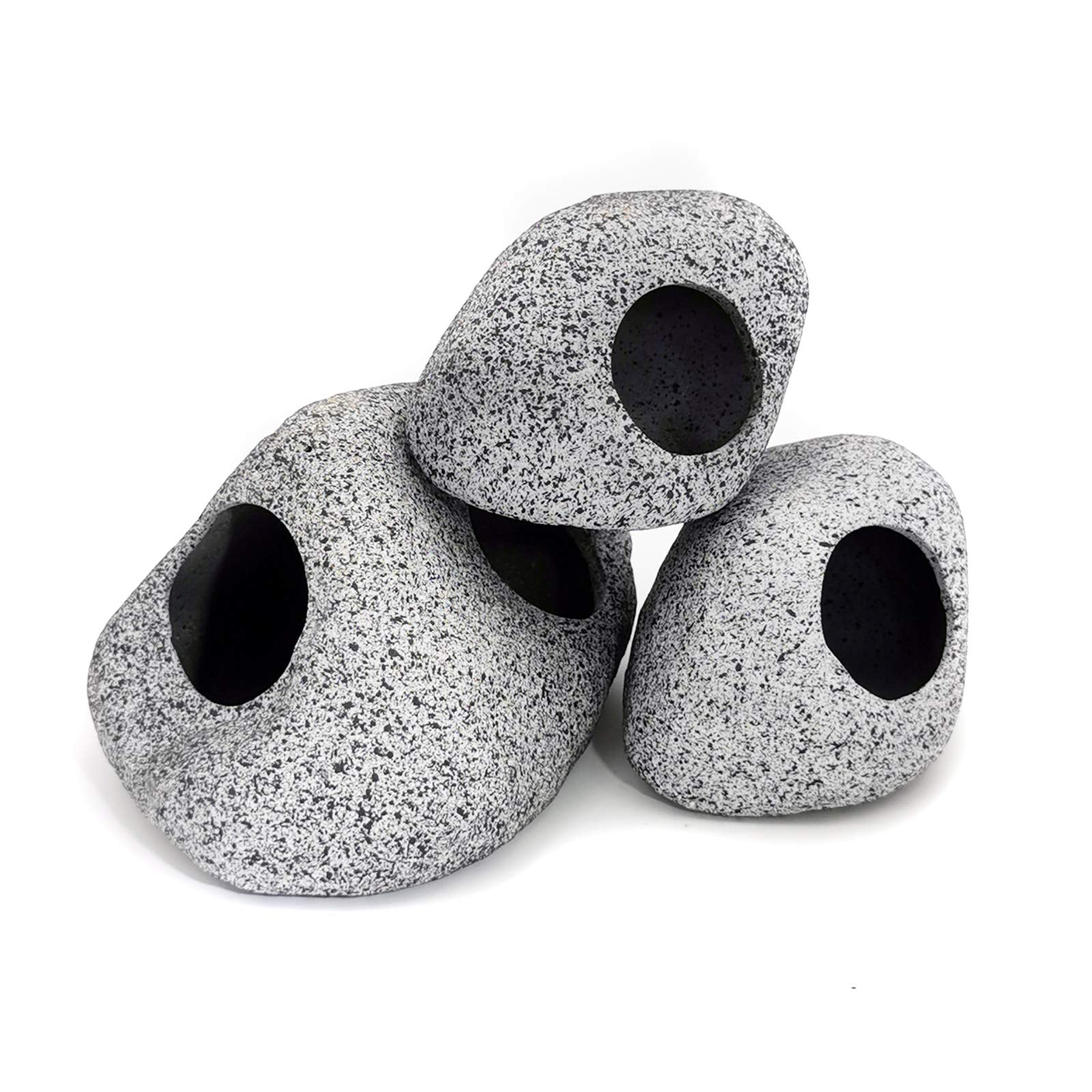 JIH conjunto de piezas apilables, permite crear cuevas y rutas de escape para peces.
