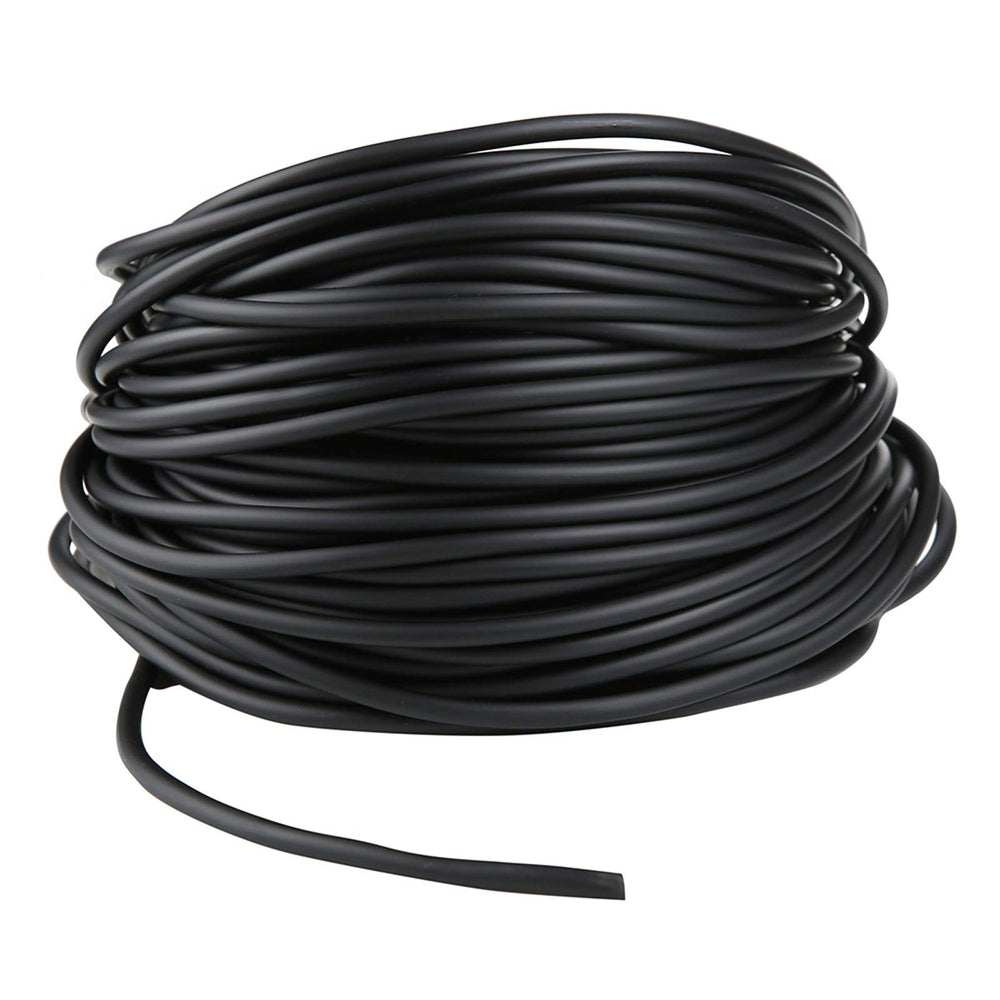 JIH tubo de aire negro de 165 pies para acuario y terrario, ideal para ocultar las líneas.