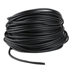 JIH tubo de aire negro de 165 pies para acuario y terrario, ideal para ocultar las líneas.