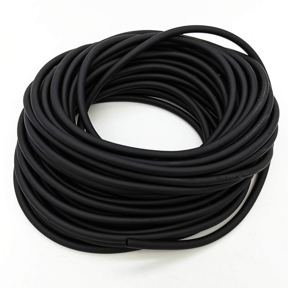 Tubo de aire negro JIH de 50 pies para acuario, oculto y duradero.