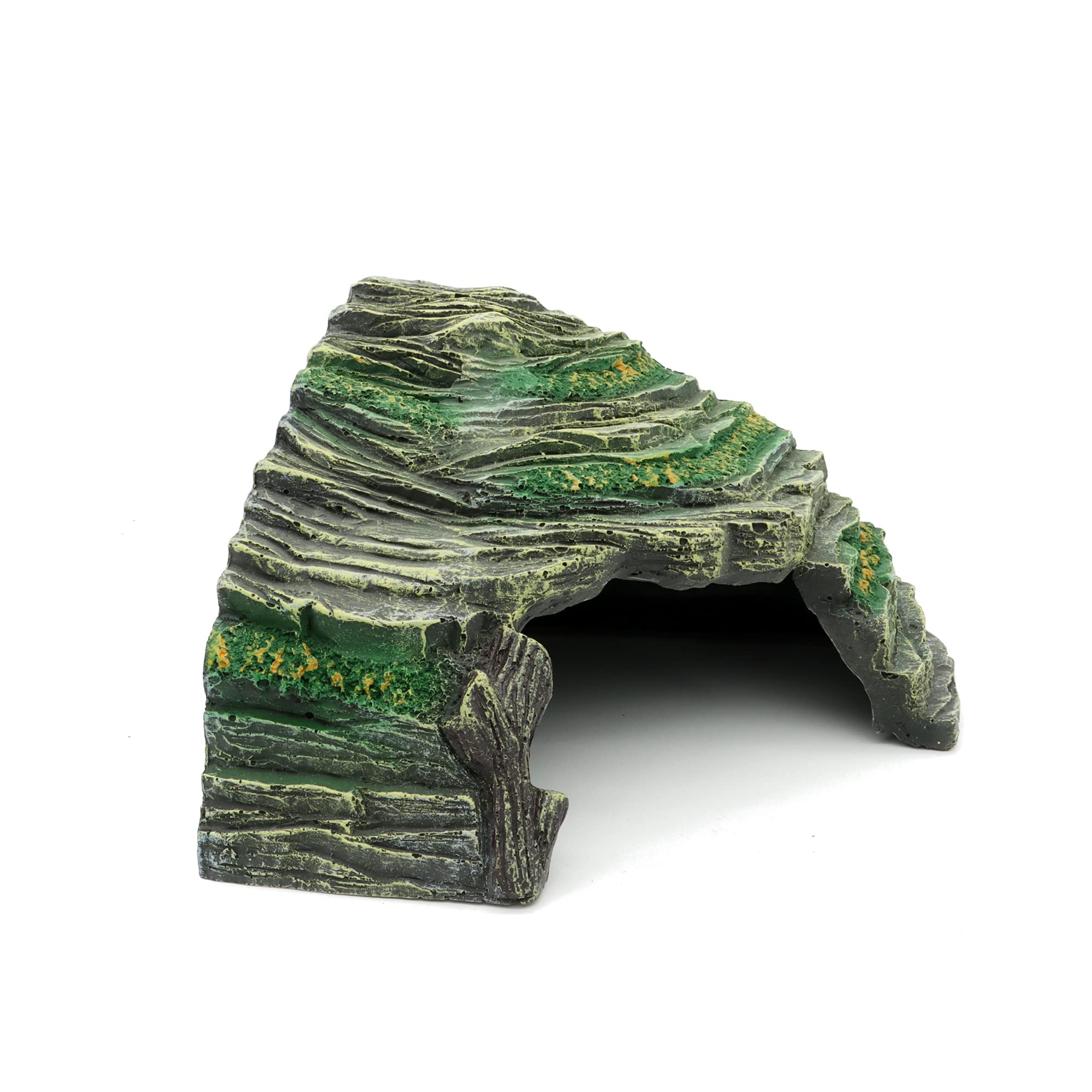 JIHAQUA Decoración de tanque, piedra natural para un aspecto realista.