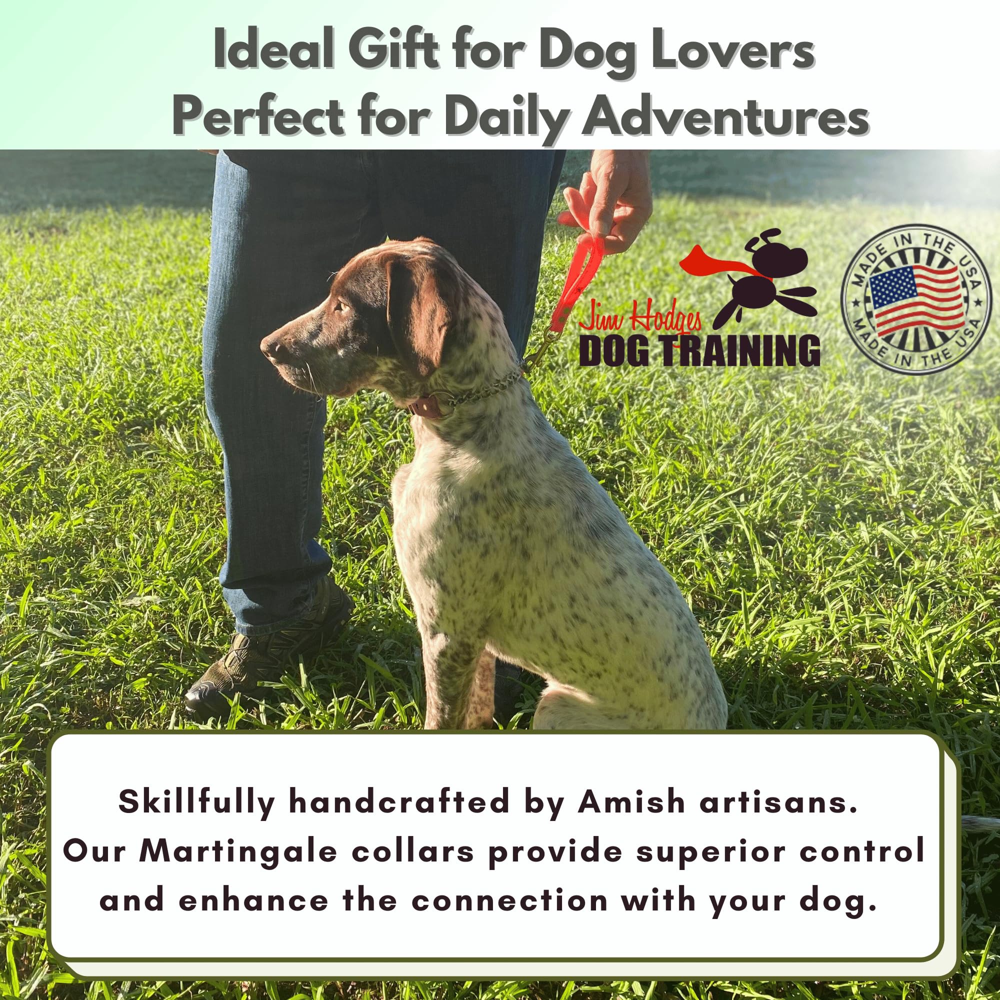 JIM HODGES DOG TRAINING fácil limpieza con jabón y agua tras uso diario.