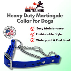 JIM HODGES Martingale, herrajes de acero inoxidable duraderos