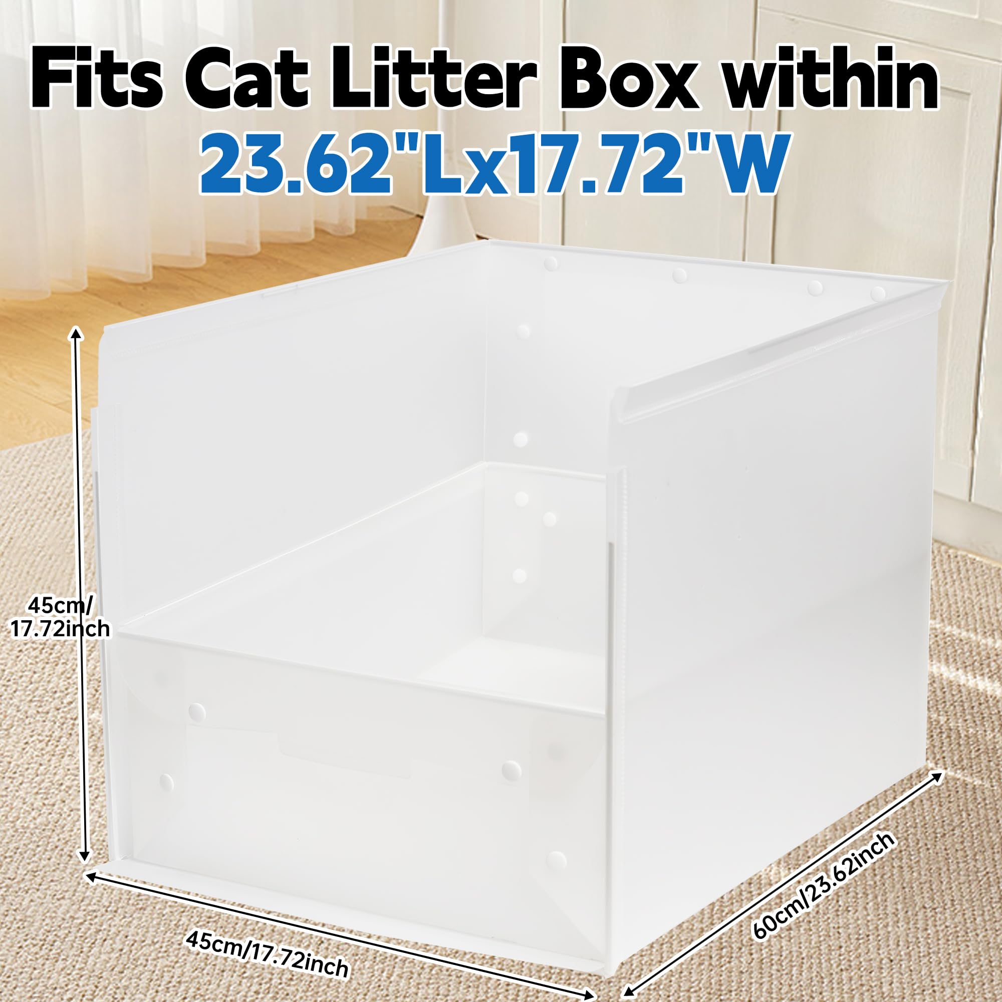 JIMEIQI diseño plegable de caja de arena XL para esquinas