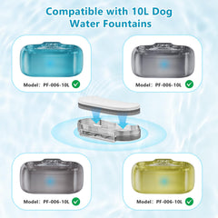 Conjunto de filtros JIMICOW 10 unidades para mayor comodidad