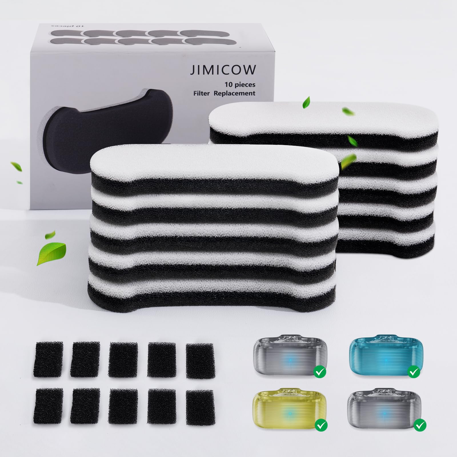 Filtro JIMICOW para bebedero de perros 10L canaliza agua limpia