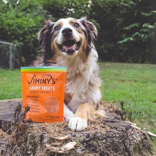 Jiminy's Sabor calabaza y zanahoria, grillo para perros