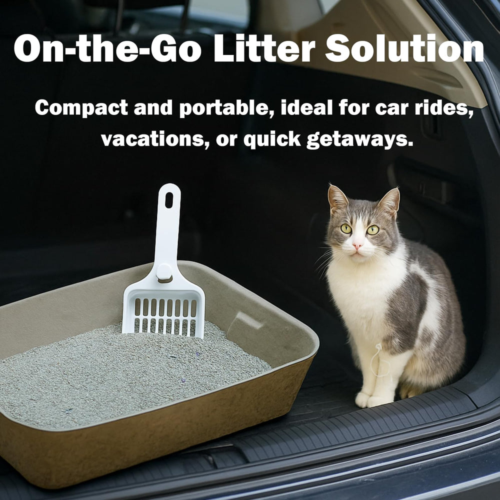 JINVOGREEN diseño móvil de caja desechable para gatos