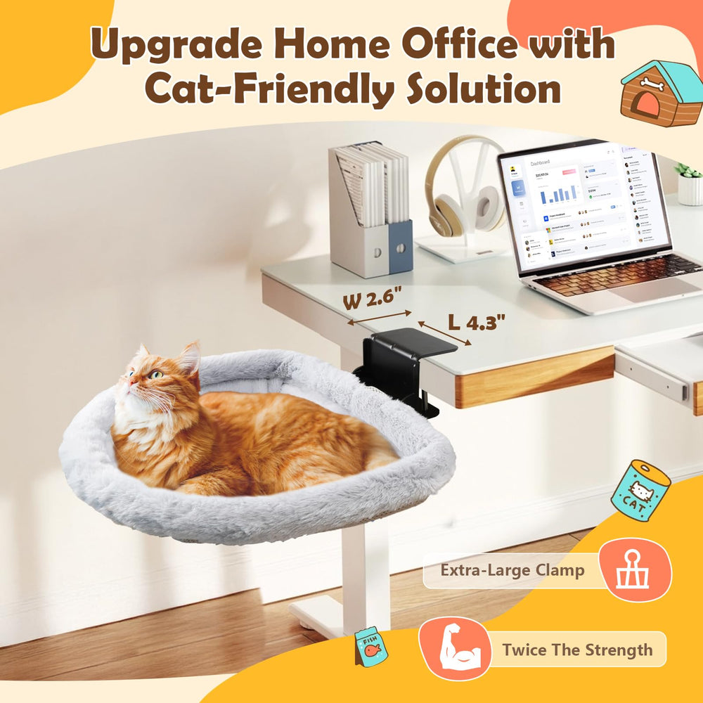 Hamaca para gato JinxZap diseño hundido para descanso cómodo.