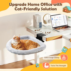 Hamaca para gato JinxZap diseño hundido para descanso cómodo.
