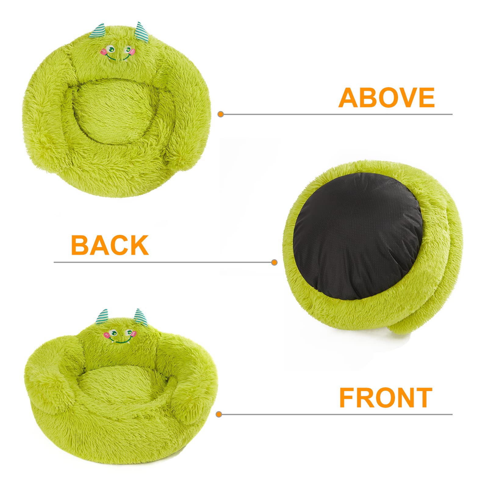 Jiupety cama diseño adorable, aporta un toque lúdico al salón.