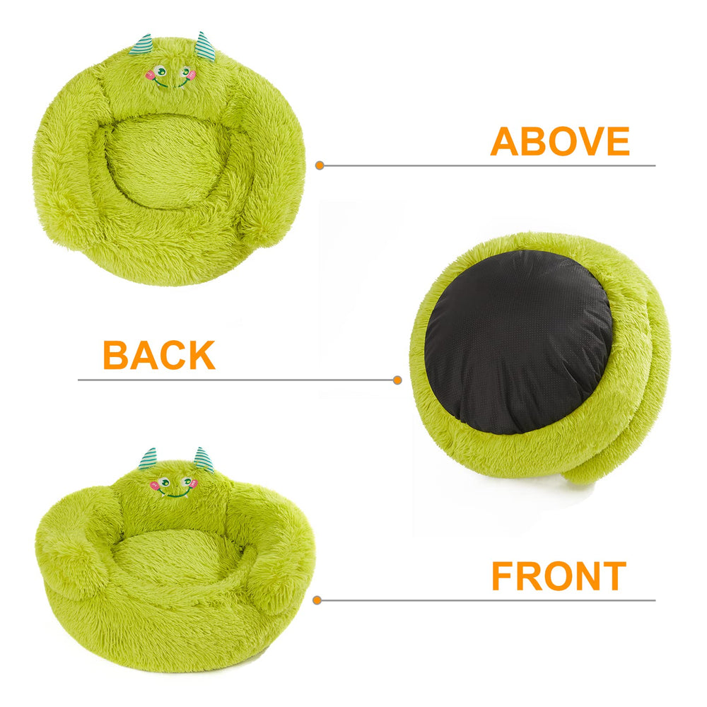 Jiupety cama diseño adorable, aporta un toque lúdico al salón.