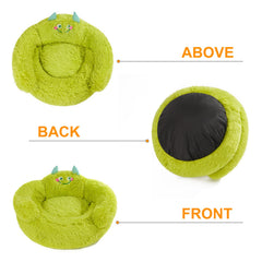 Jiupety cama diseño adorable, aporta un toque lúdico al salón.